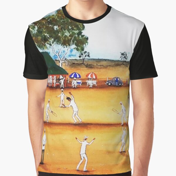 Item preview, "Cricket At The Homestead" Ashes 2021-2022 designed and sold by EJCairns.