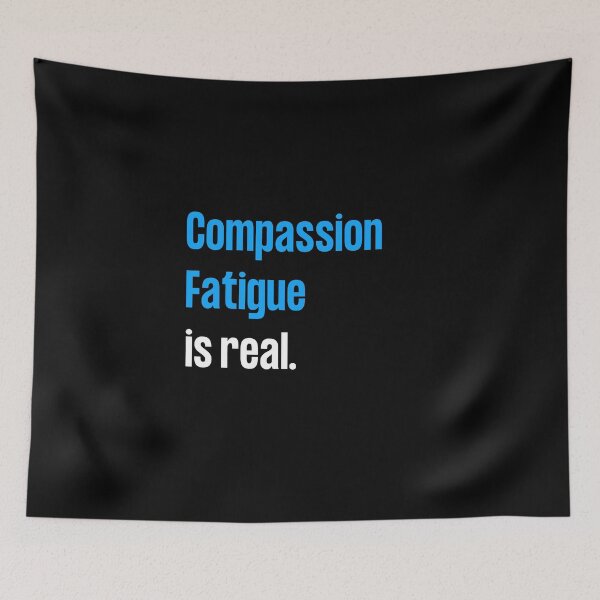 Item preview, Compassion Fatigue - Blue designed and sold by GoneGoodbye.