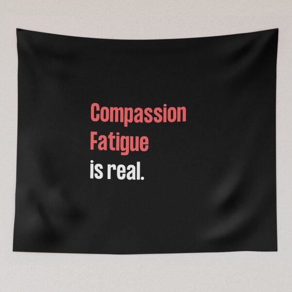 Item preview, Compassion Fatigue - Red designed and sold by GoneGoodbye.