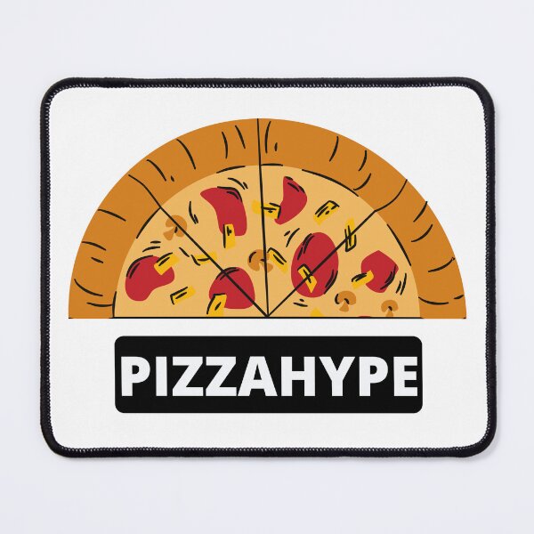 Item preview, Pizzahype | Want some pizza ? Cartoon pizza slice | White designed and sold by Nepaz-Designs.