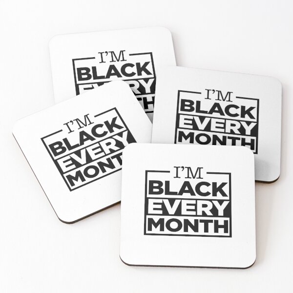 Item preview, i am black every month v6 designed and sold by Grafik0.