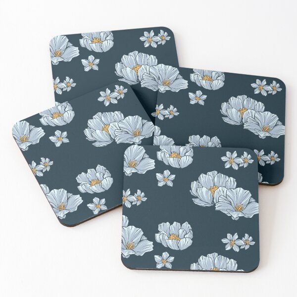 Item preview, Blue Flower Petal Pattern designed and sold by ArtPau.