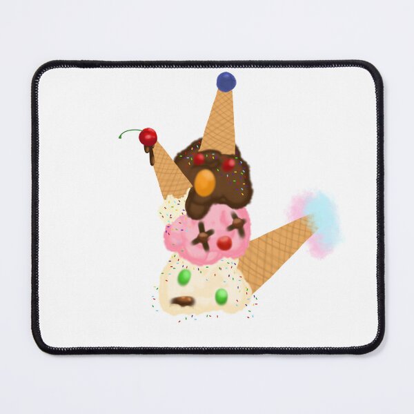 Item preview, Even More Ice Cream Clowns designed and sold by FoxMintTea.
