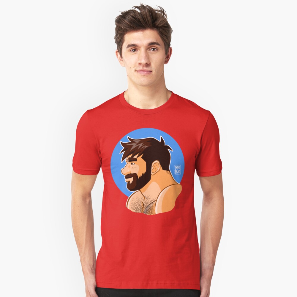 ADAM PORTRAIT - PROFILE Slim Fit T-Shirt