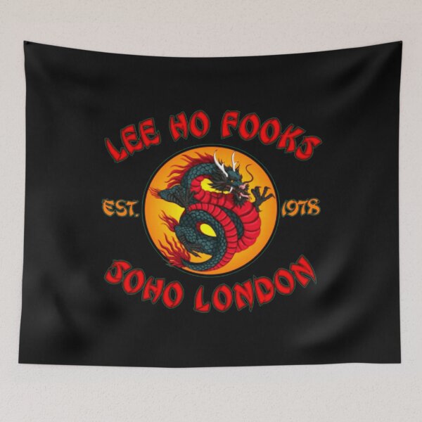Item preview, beautiful art logo dragon Lee Ho Fooks Soho London est 1978 pig   designed and sold by ColbyAida.
