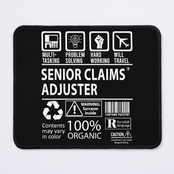 Item preview, Senior Claims Adjuster T Shirt - MultiTasking Certified Job Gift Item Tee designed and sold by sabinacsnm.