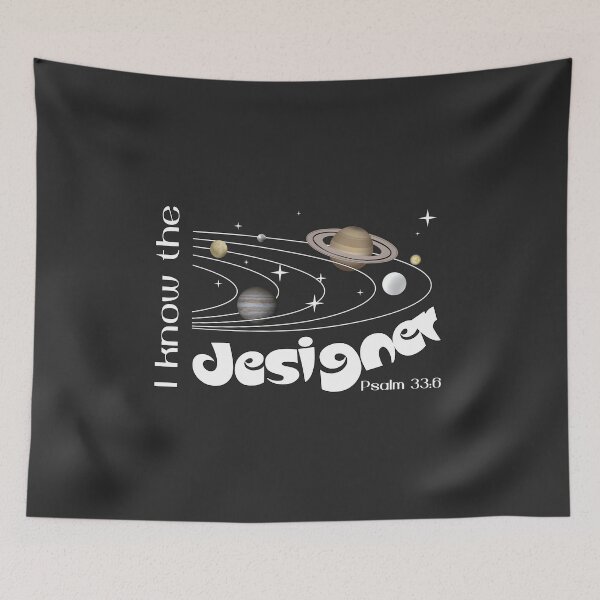 Item preview, Christian Design - I know the Designer - Psalm 33:6 designed and sold by simplydesignart.