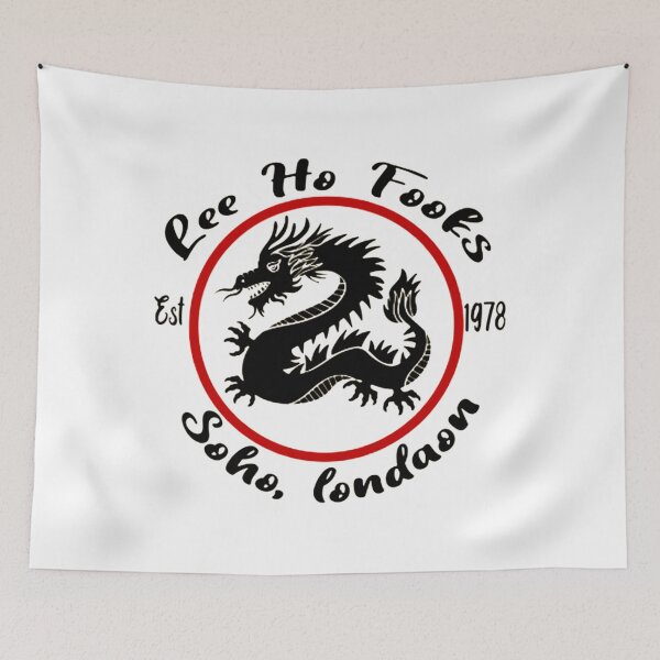 Item preview, beauty art logo dragon Lee Ho Fooks Soho London est 1978 pig   designed and sold by ColbyAida.
