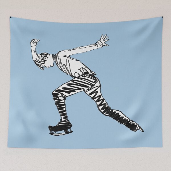Item preview, Figure Skating Line Art designed and sold by Arkneer.