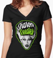 Sharon Needles Women's Fitted V-Neck T-Shirt