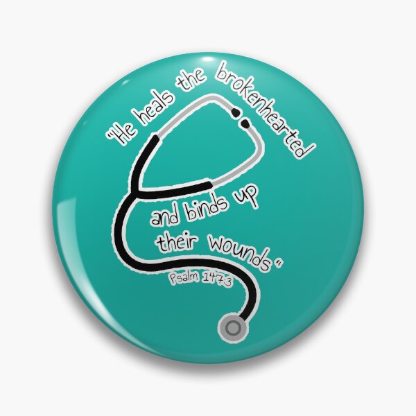 Item preview, Psalm 147:3 Stethoscope designed and sold by Artsy-Chemist.