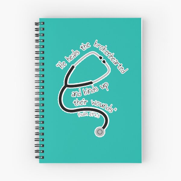 Item preview, Psalm 147:3 Stethoscope designed and sold by Artsy-Chemist.