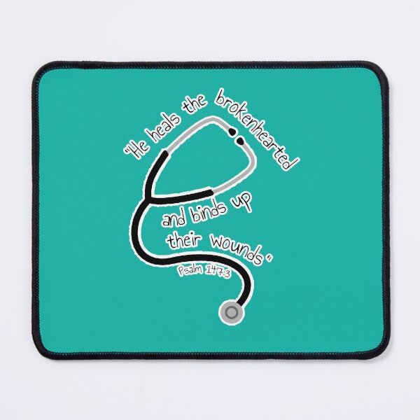 Item preview, Psalm 147:3 Stethoscope designed and sold by Artsy-Chemist.