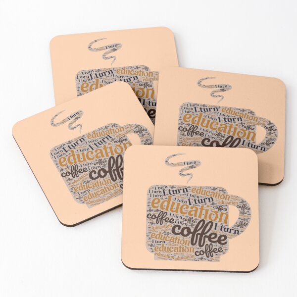 Item preview, I Turn Coffee Into Education designed and sold by khleal.