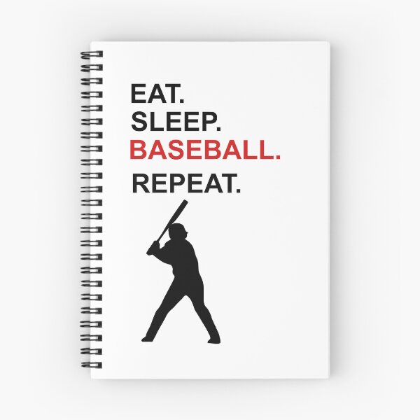 Item preview, eat sleep baseball repeat designed and sold by ariszz.