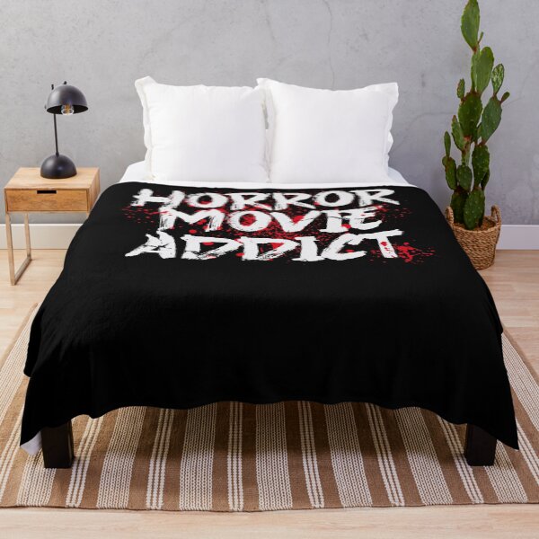 Item preview, Horror Movie Addict - Horror Movie Fan Classic designed and sold by MichelleSmith90.