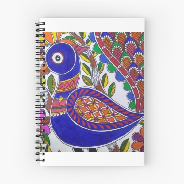 Item preview, Madhubani peacock designed and sold by Saiamrita123.