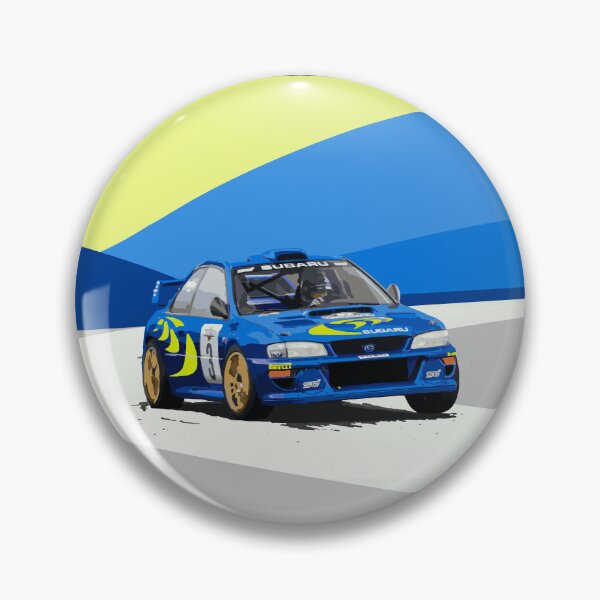 Item preview, JDM Art Colin Mcrae World Rally Blue Champion WRC GC8 22b Car 555  designed and sold by cowtownCOWBOY.