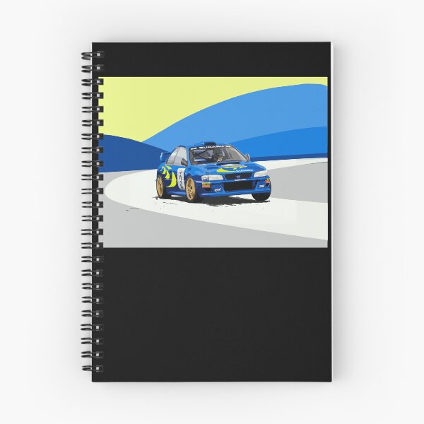 Item preview, JDM Art Colin Mcrae World Rally Blue Champion WRC GC8 22b Car 555  designed and sold by cowtownCOWBOY.