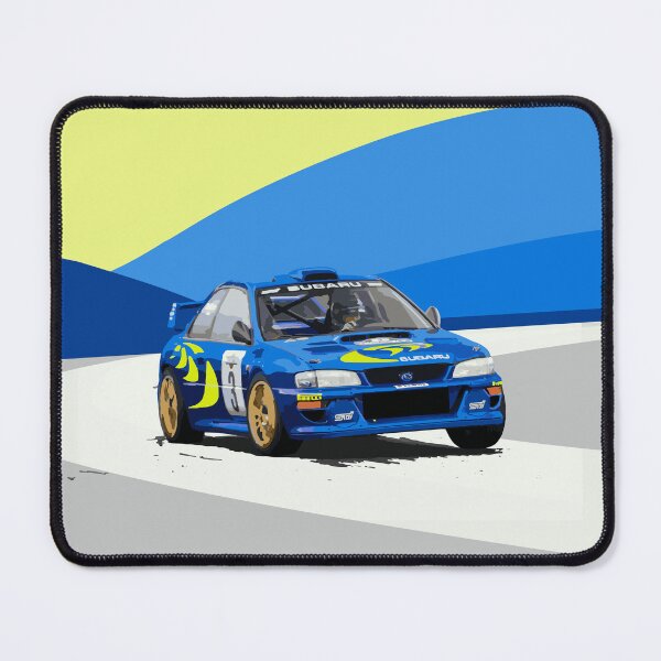 Item preview, JDM Art Colin Mcrae World Rally Blue Champion WRC GC8 22b Car 555  designed and sold by cowtownCOWBOY.