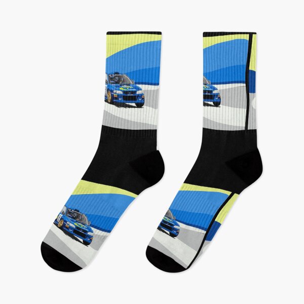 Item preview, JDM Art Colin Mcrae World Rally Blue Champion WRC GC8 22b Car 555  designed and sold by cowtownCOWBOY.