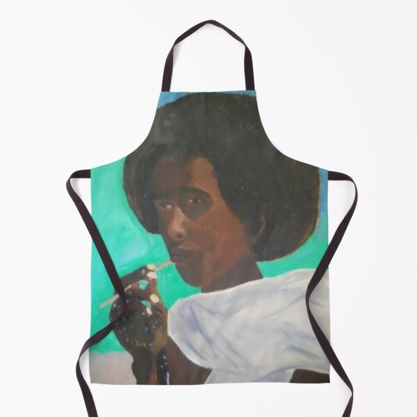 Item preview, Somali Nomad, Oil on Canvas, 1988 designed and sold by VintageSomalia.