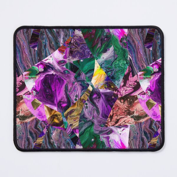 Item preview, Stylized leaf with an explosion of colors designed and sold by Shape-And-Color.