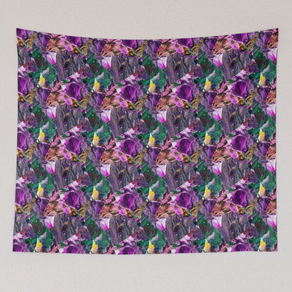 Item preview, Stylized leaf with an explosion of colors designed and sold by Shape-And-Color.