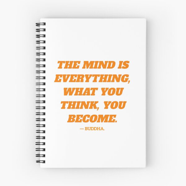 Item preview, The mind is everything quote by buddha. designed and sold by Aumcreations.
