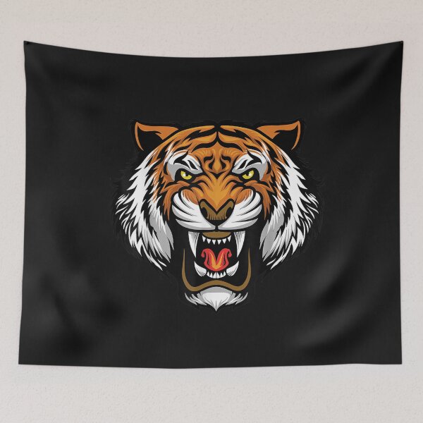Item preview, Funny Growling Mouth Open Bengal Tiger men women Kids T-Shirt designed and sold by Anthony-Wilson.