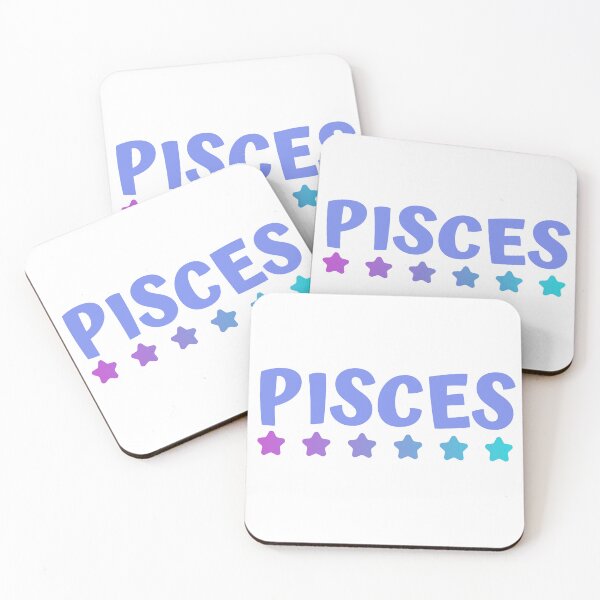 Item preview, Pisces Zodiac Sign with Stars designed and sold by Hellofriendco.