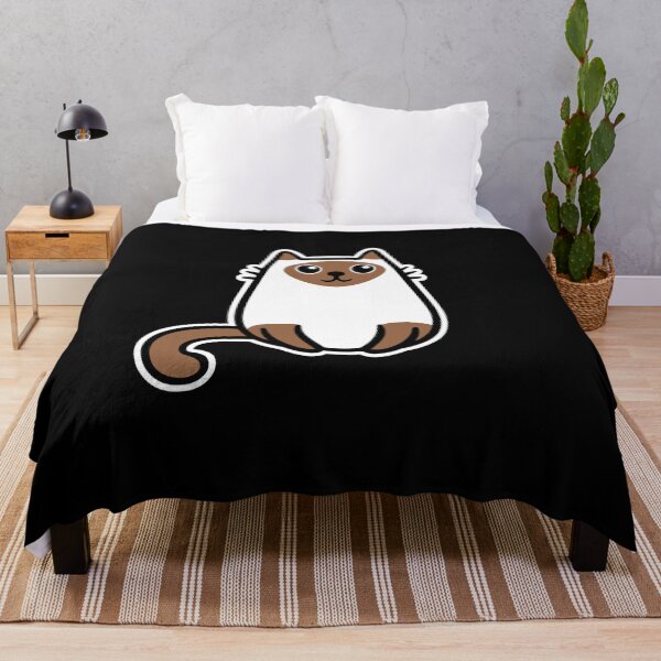 Item preview, Cute Siamese Cat Kawaii for Cat Lovers designed and sold by brandoseven.
