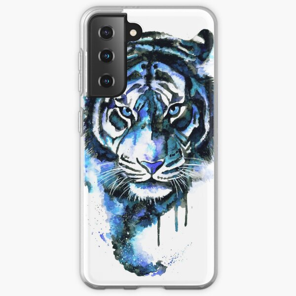 Blue Tiger Samsung Galaxy Soft Case