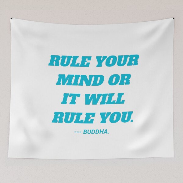 Item preview, Rule your mind quote by buddha. designed and sold by Aumcreations.