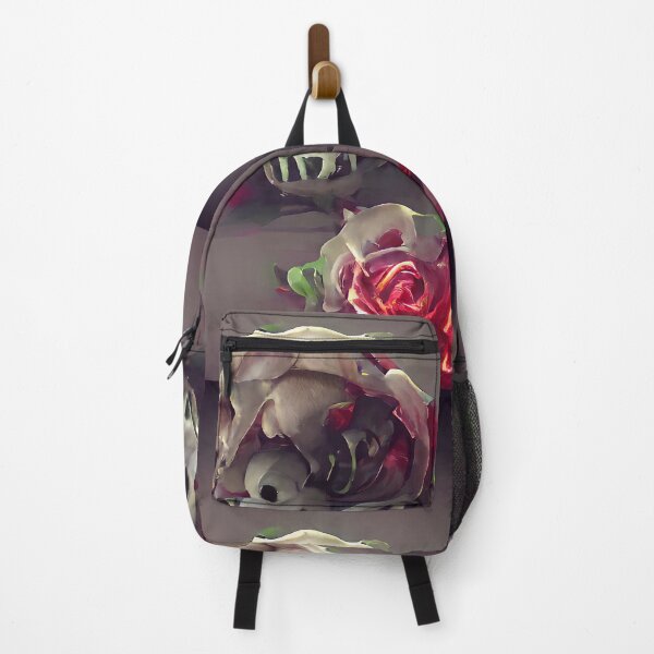 Item preview, red rose skull designed and sold by calacas05.