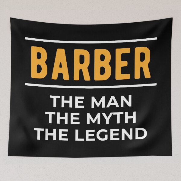 Item preview, Barber Barbershop Legnd designed and sold by ReignGFX.