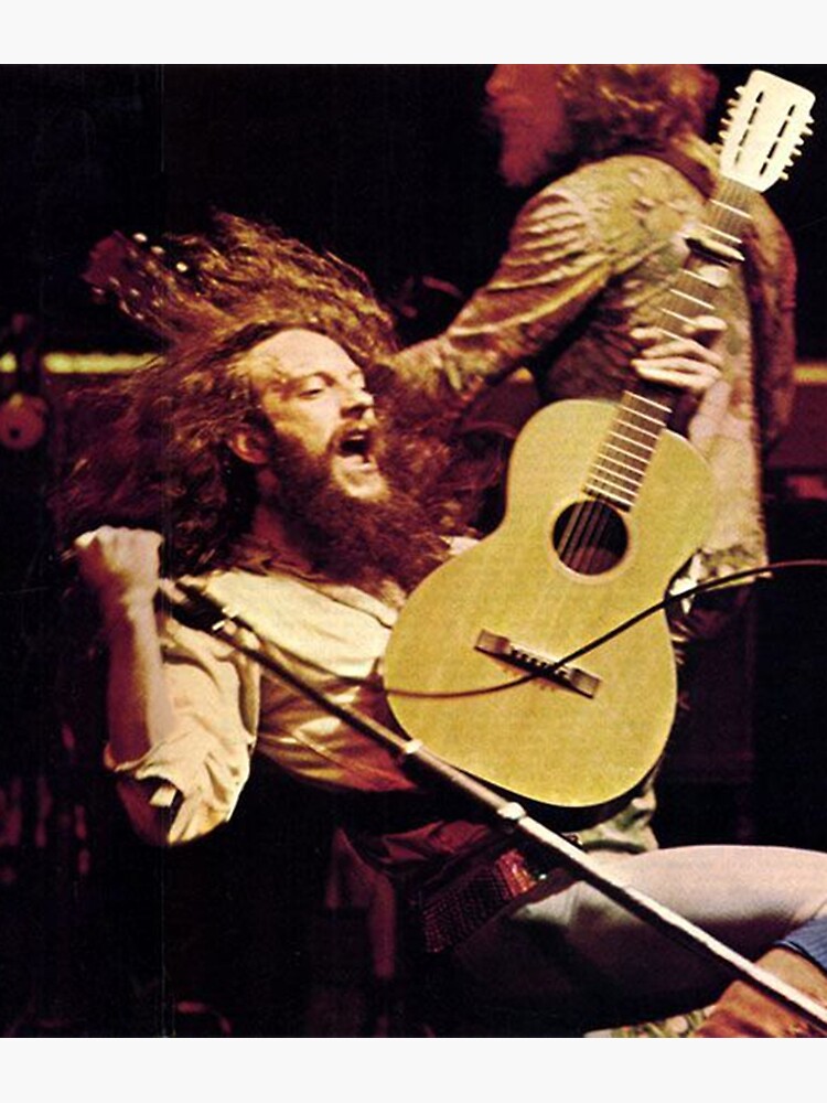 "Jethro Tull Poster" Poster by Lulitang Redbubble