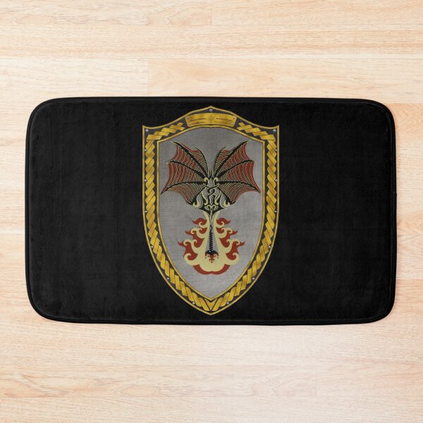 Item preview, Crimson Defiance (Shield Gold Celtic Rope on Black leather) designed and sold by Swabcraft.