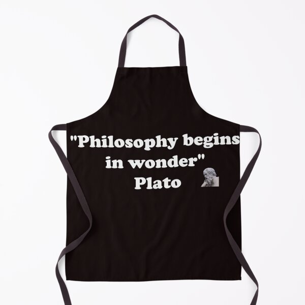 Item preview, Philosophy begins in wonder Plato designed and sold by LargeShop.