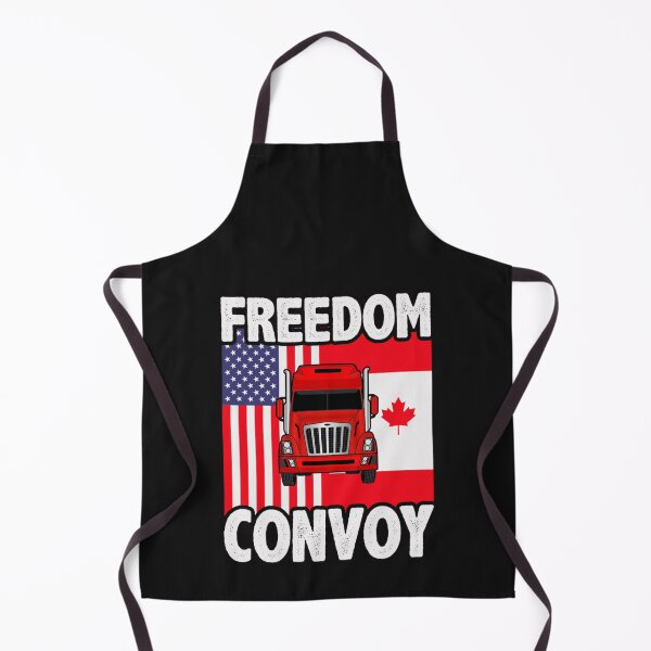 Item preview, Canadian And USA Flag Trucking Freedom Convoy T Shirt designed and sold by Anthony-Wilson.