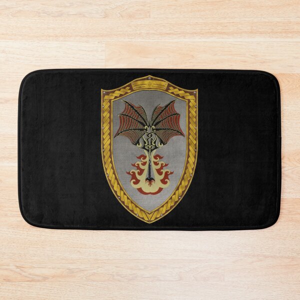 Item preview, Crimson Defiance (Shield Gold Celtic Rope on Wood) designed and sold by Swabcraft.