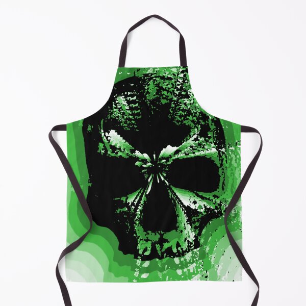 Item preview, Green Skull designed and sold by TheBlindBandit-.
