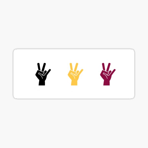 "Forks Up Sticker" Sticker for Sale by sportstickers Redbubble