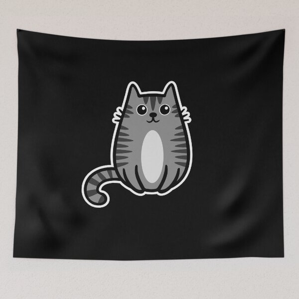 Item preview, Cute Tiger Cat Kawaii for Cat Lovers designed and sold by brandoseven.