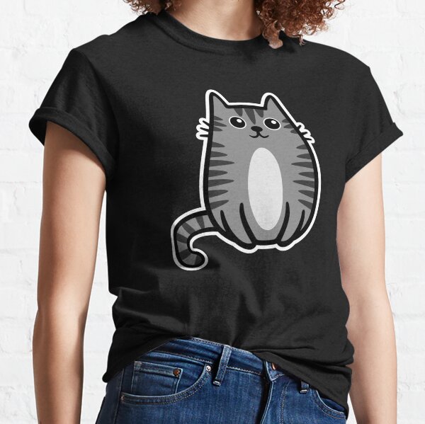 Cute Tiger Cat Kawaii for Cat Lovers Classic T-Shirt