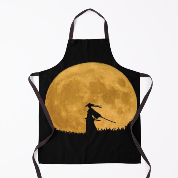 Item preview,  dark shadow samurai in front of the moon with katana  designed and sold by ADAPTO.