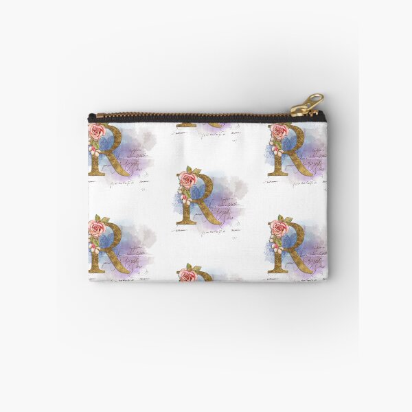 Item preview, Vintage Letter R with decorated flower and Writing designed and sold by RonelBroderick.