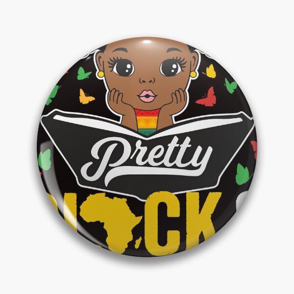 Item preview, Pretty Black and Educated Black History Month Queen Girl designed and sold by JonathanJeffrey.