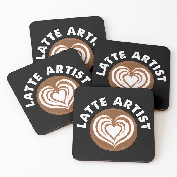 Artikelvorschau, Latte Artist Coffee Barista entworfen und verkauft von ReignGFX.