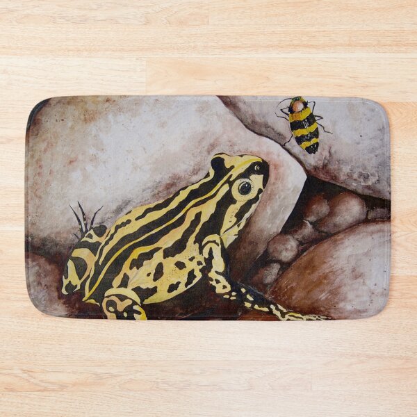 Item preview, The Frog and the Jewel Beetle Watercolour Painting designed and sold by Heatherian.